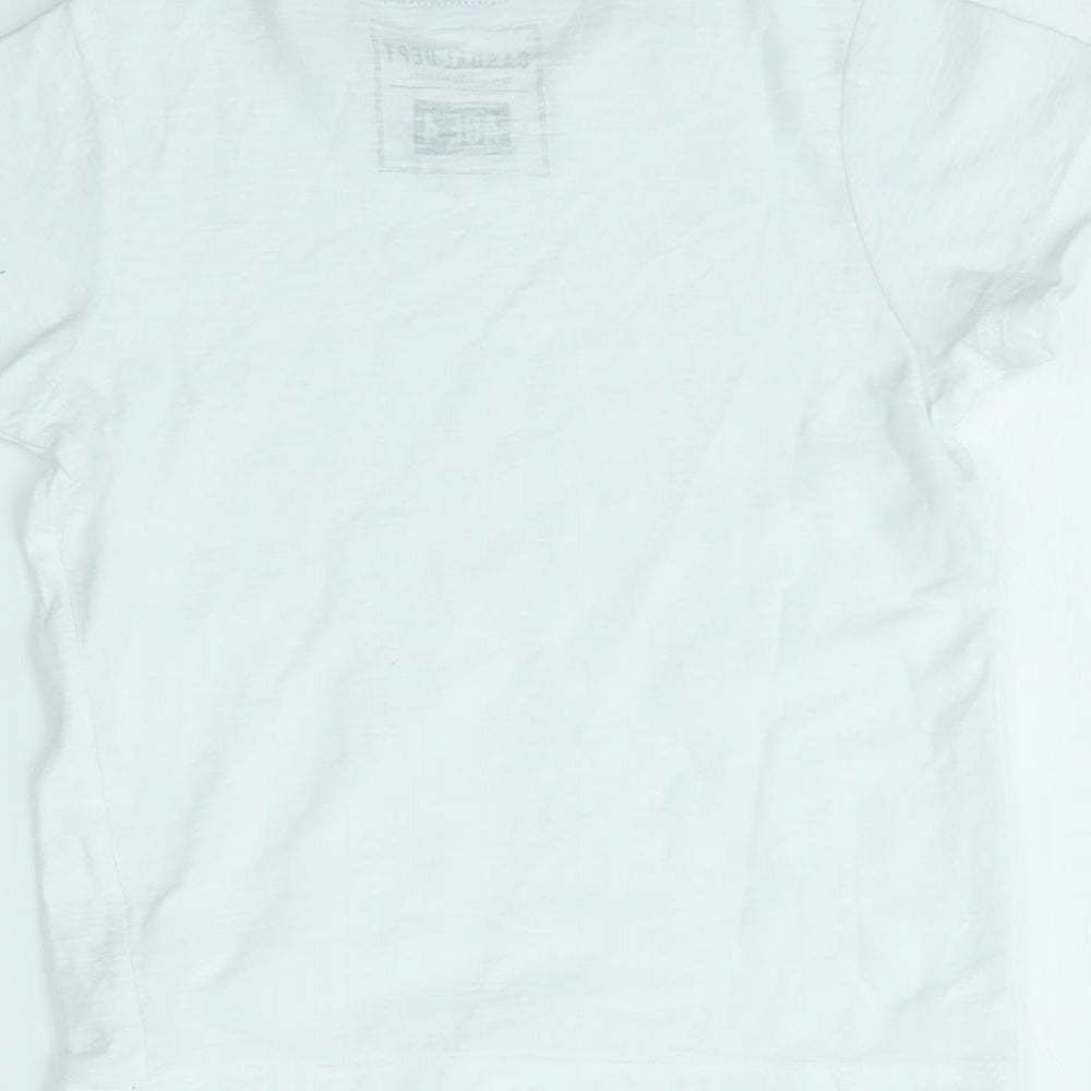 Matalan Boys White   Basic T-Shirt Size 4 Years