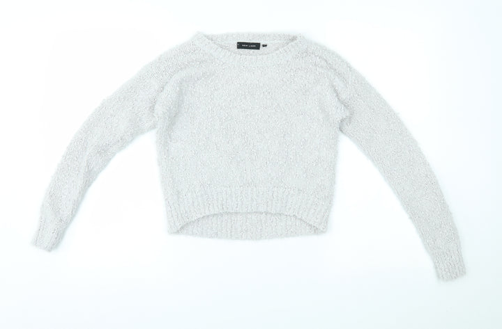 New Look Womens Grey   Pullover Jumper Size 8