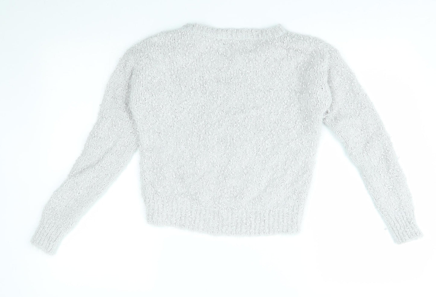 New Look Womens Grey   Pullover Jumper Size 8