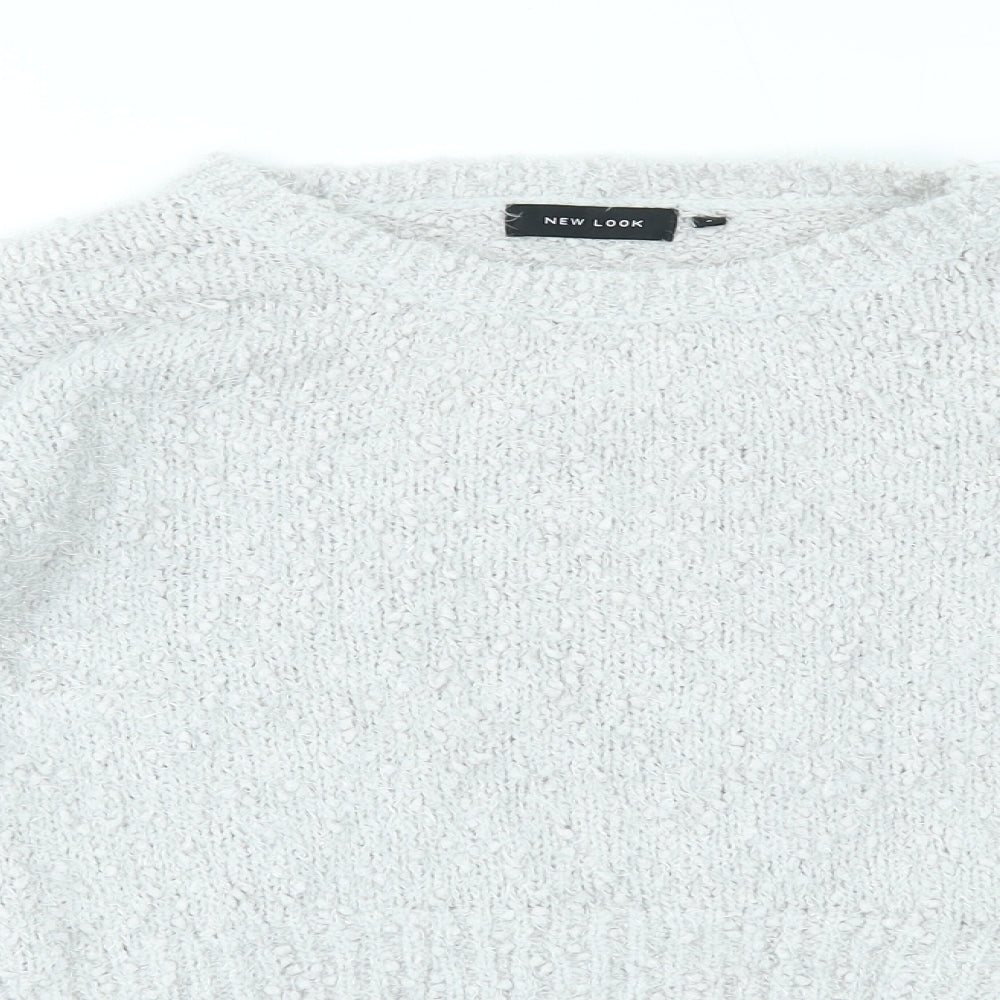 New Look Womens Grey   Pullover Jumper Size 8