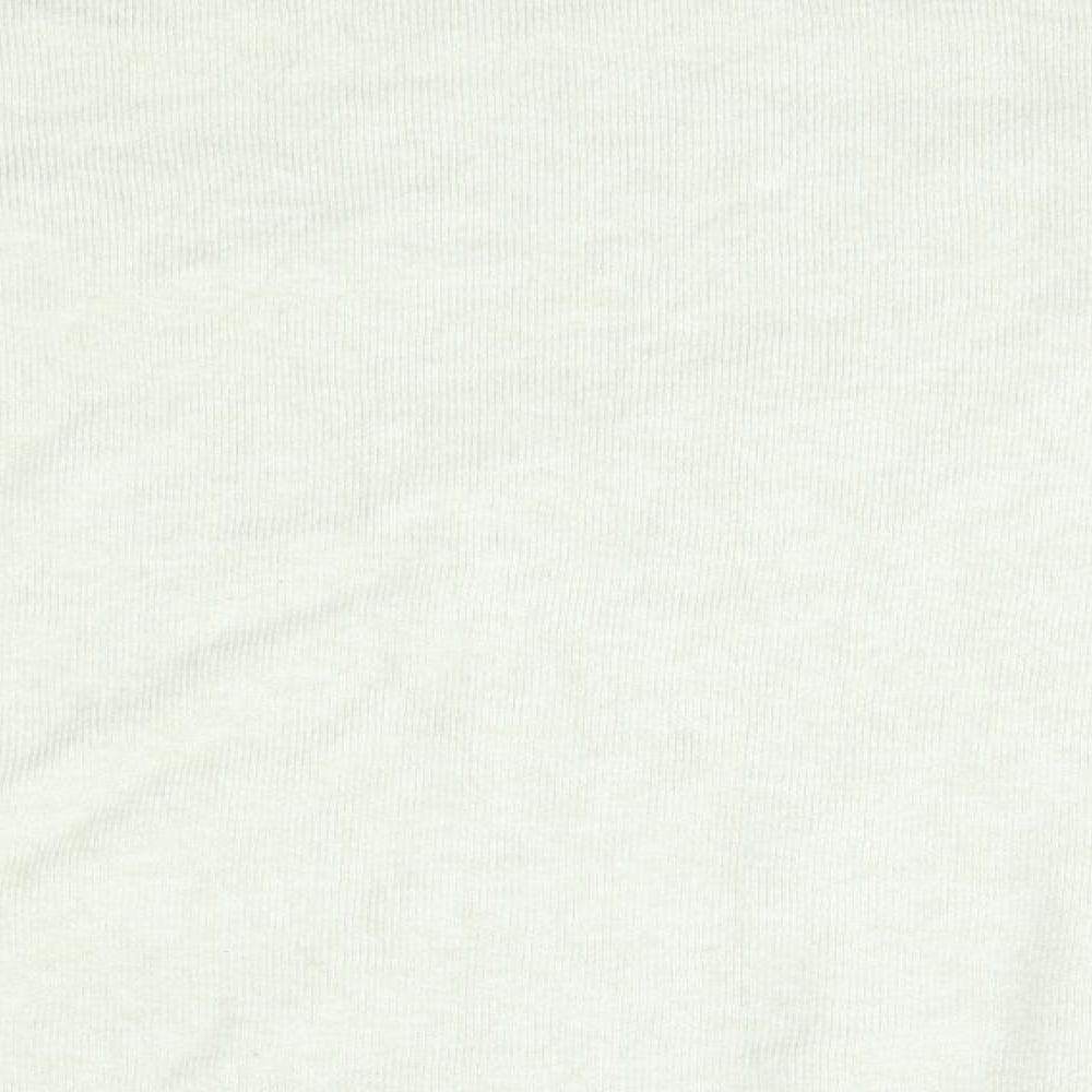 Miss sugar Womens Beige   Pullover Jumper One Size  - tie on waist