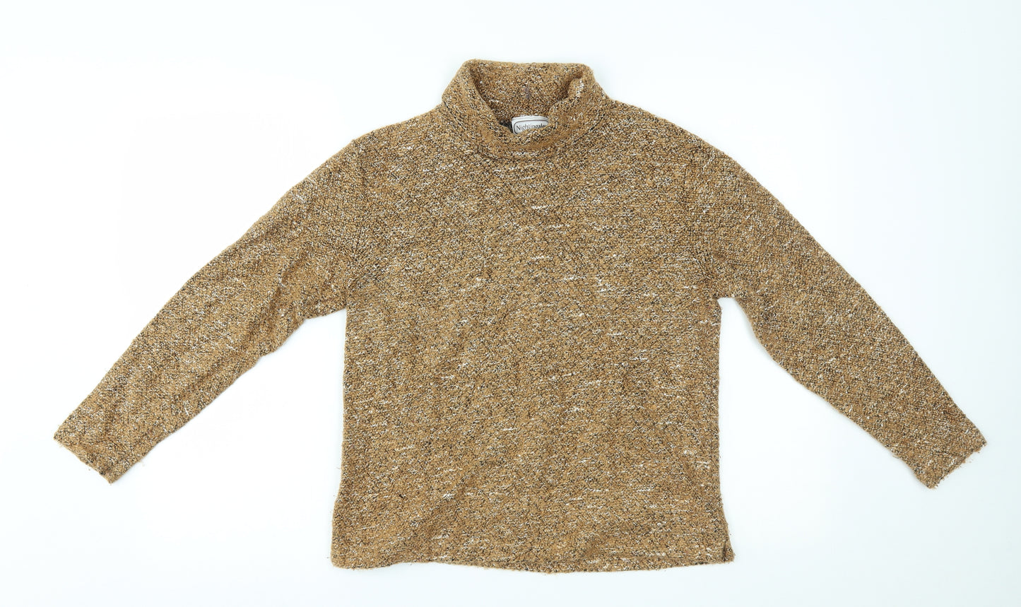 Nightingales Womens Brown   Pullover Jumper Size M