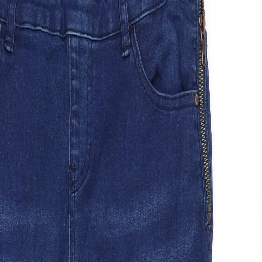 New Look Womens Blue   Dungaree One-Piece Size 12 L32 in