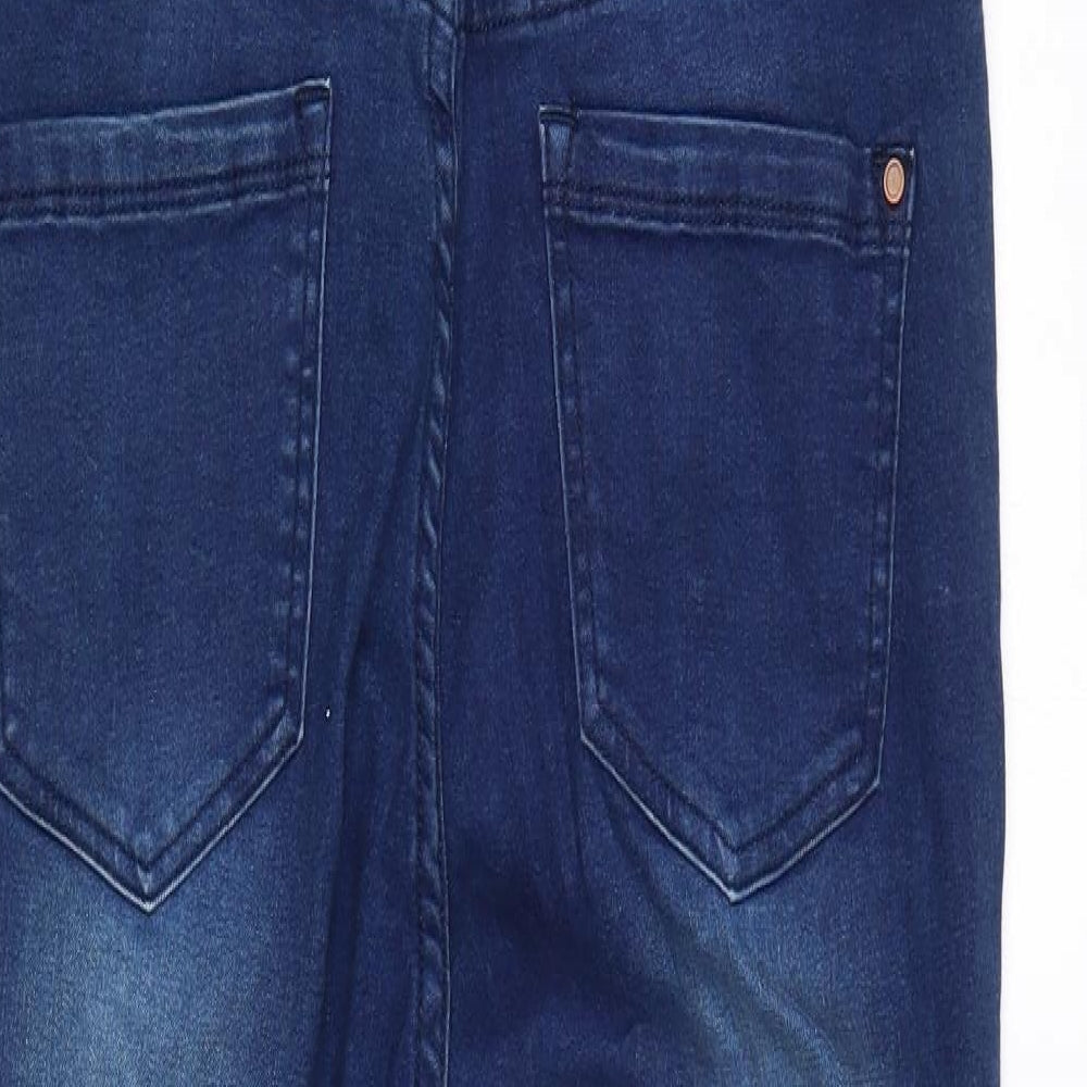 New Look Womens Blue   Dungaree One-Piece Size 12 L32 in