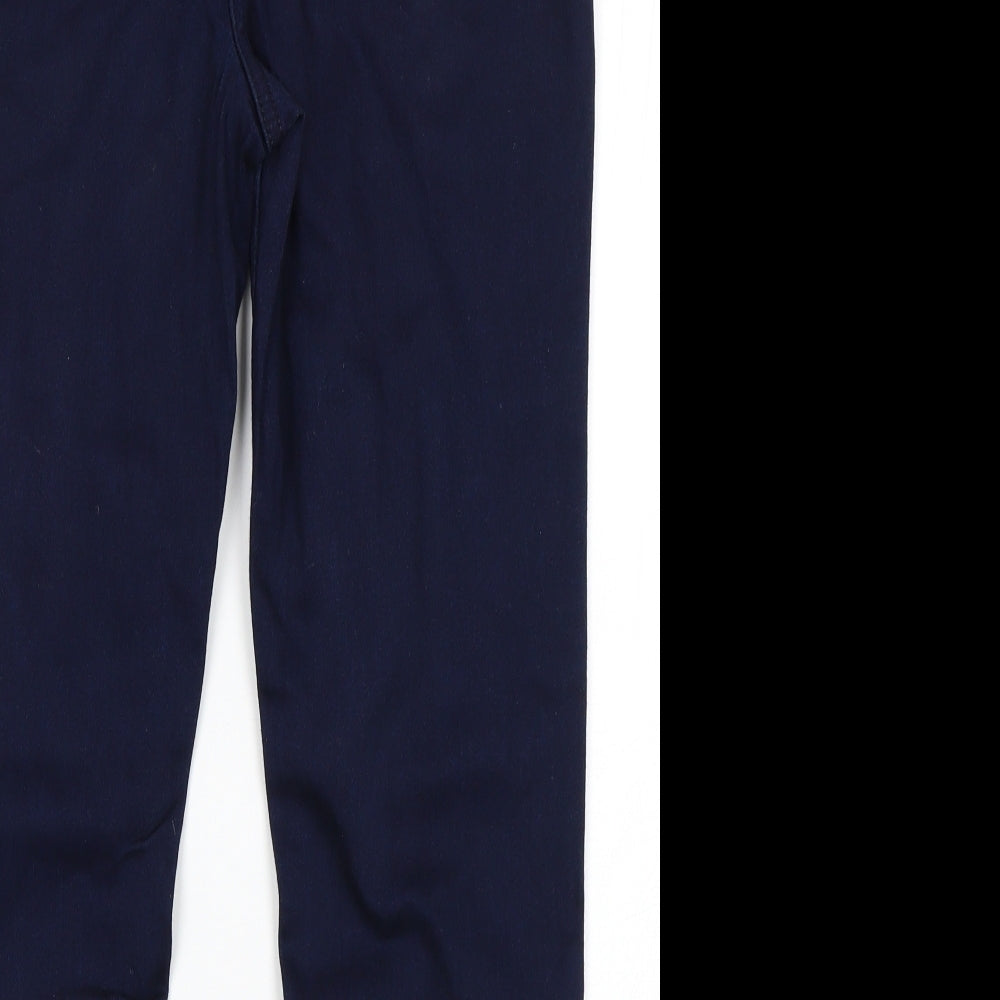 Per Una Womens Blue   Cropped Jeans Size 10 L21 in