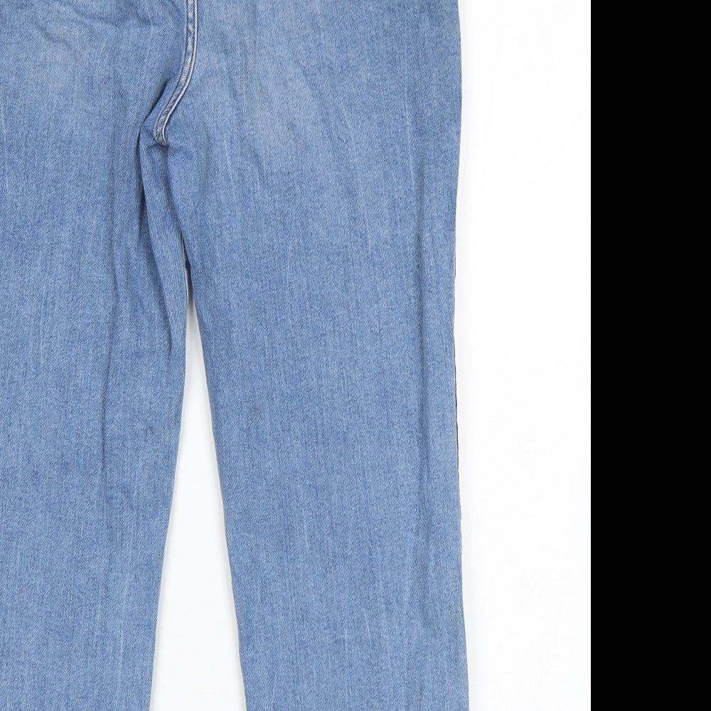 New Look Womens Blue   Cropped Jeans Size 12 L26 in