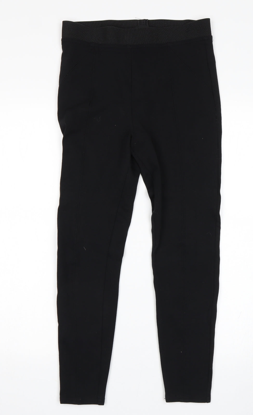 River Island Womens Black   Capri Leggings Size 10 L26 in