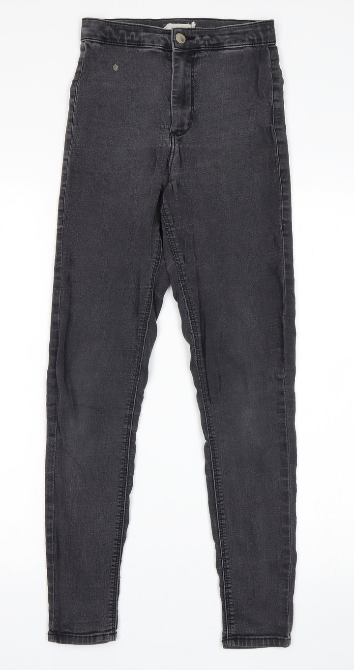 tOPSHO Womens Black   Skinny Jeans Size 28 in L32 in
