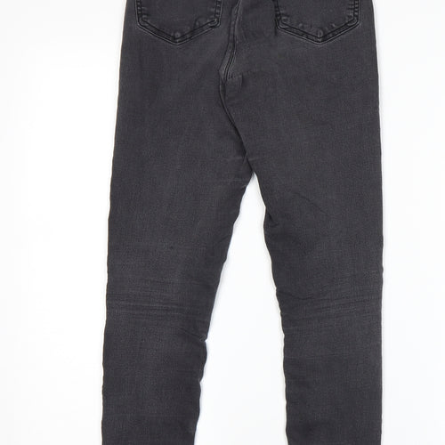 tOPSHO Womens Black   Skinny Jeans Size 28 in L32 in