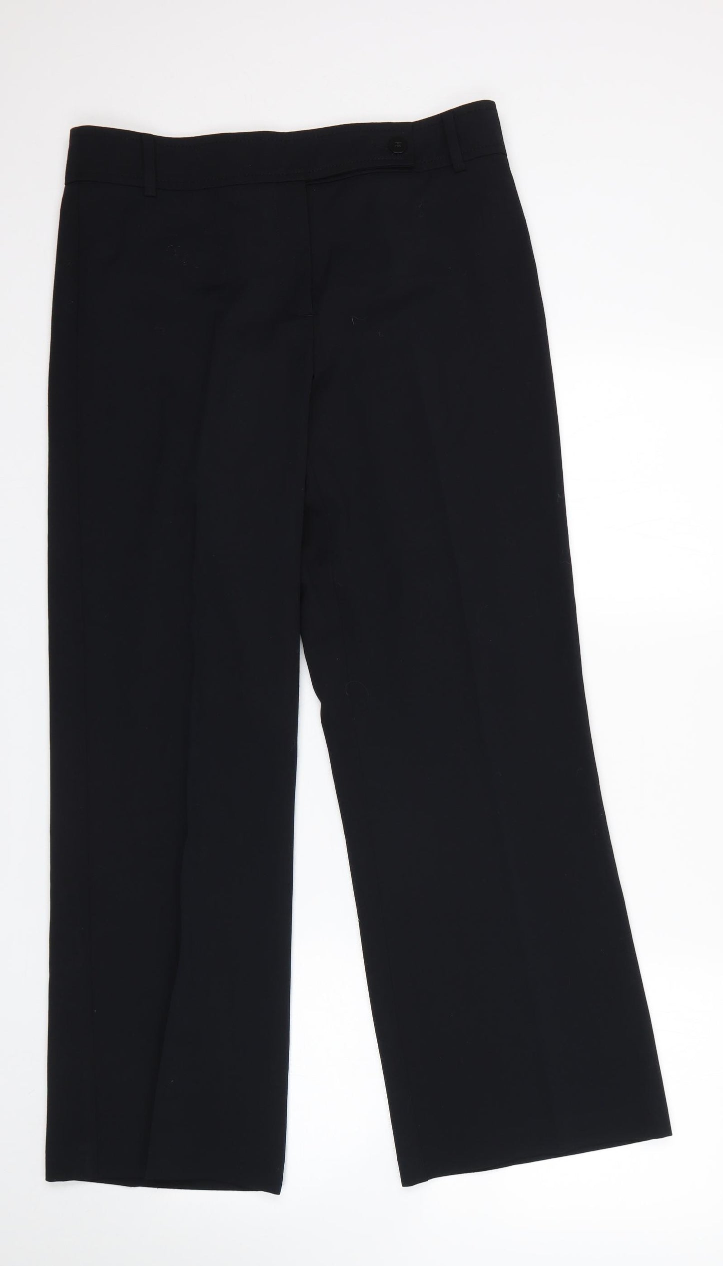Per Una Womens Black   Trousers  Size 14 L30 in