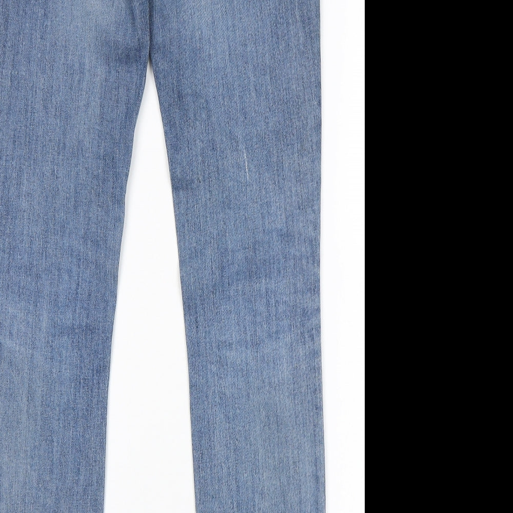 River Island Womens Blue   Skinny Jeans Size 8 L30 in