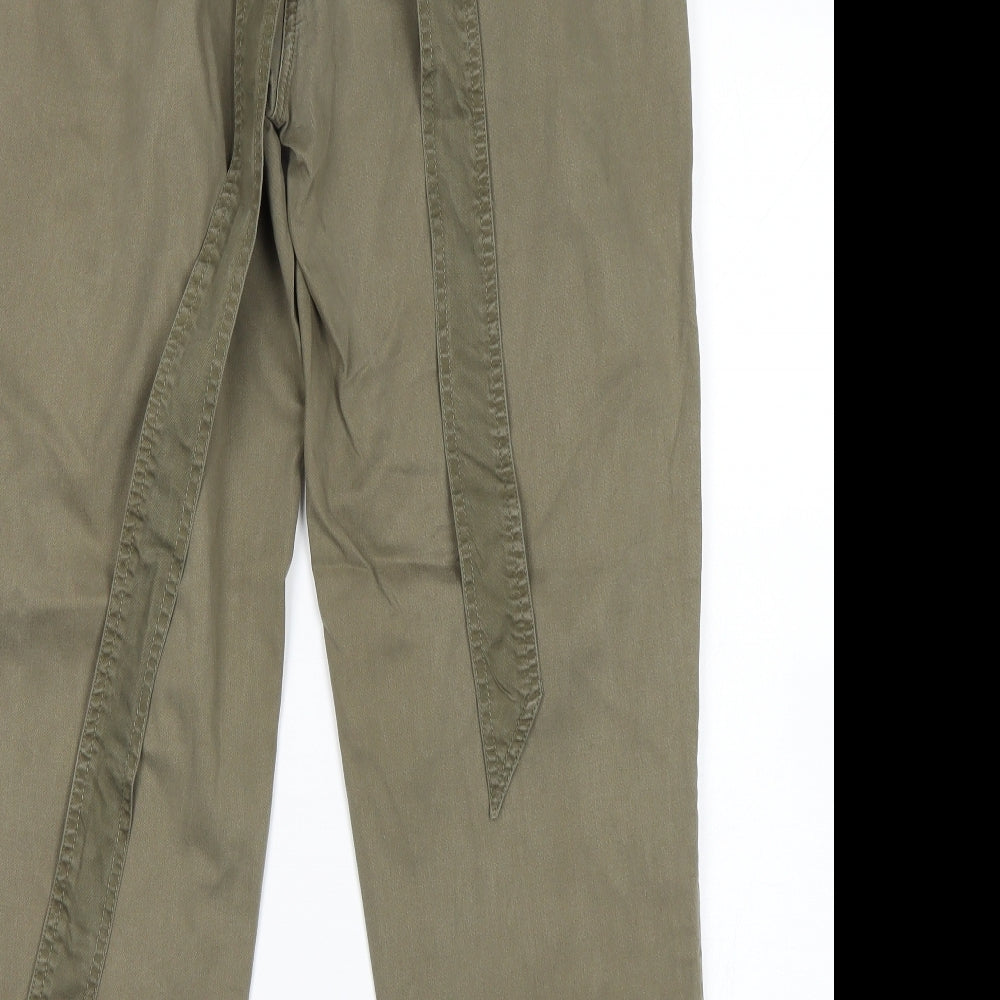 Dorothy Perkins Womens Green   Straight Jeans Size 10 L29 in