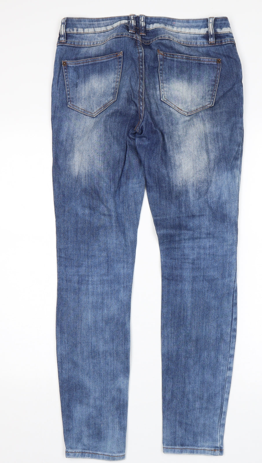 New Look Womens Blue   Skinny Jeans Size 10 L30 in