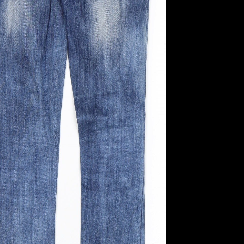 New Look Womens Blue   Skinny Jeans Size 10 L30 in