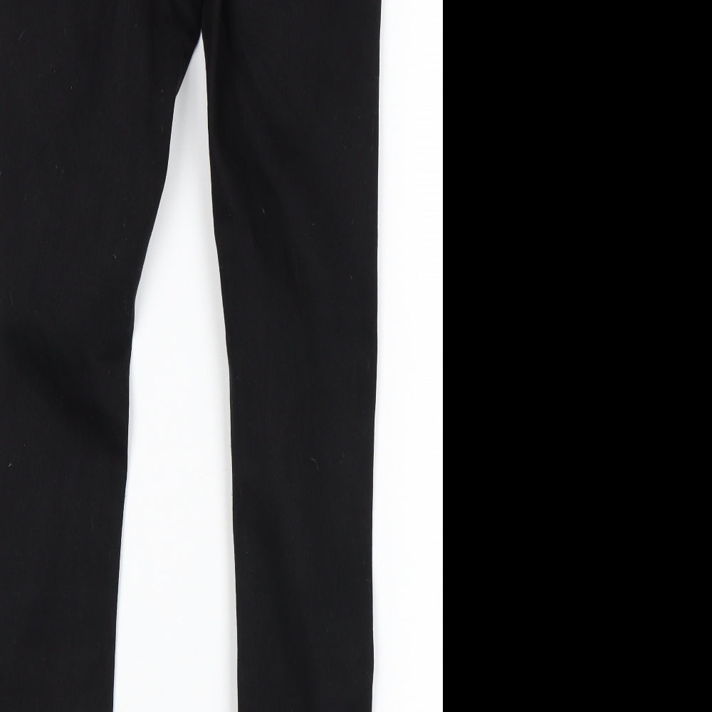 New Looj Girls Black   Skinny Jeans Size 12 Years