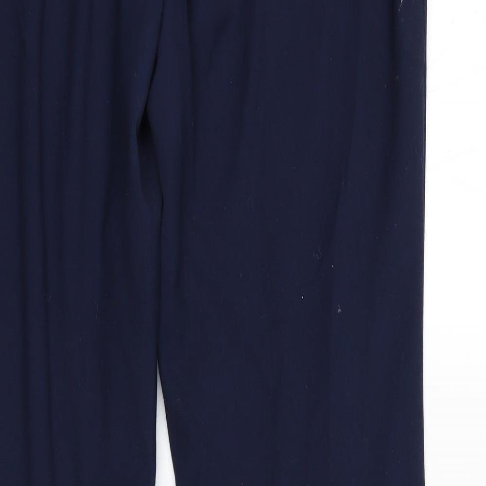 H&M Womens Blue   Trousers  Size 8 L31 in