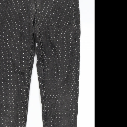 Topshop Womens Multicoloured Polka Dot  Skinny Jeans Size 28 in L28 in