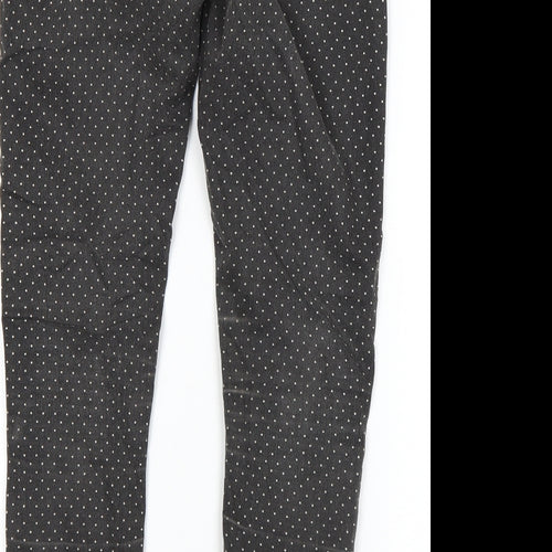 Topshop Womens Multicoloured Polka Dot  Skinny Jeans Size 28 in L28 in