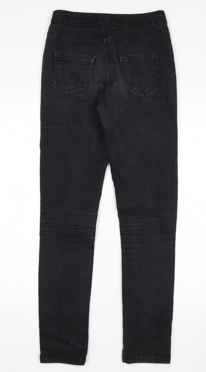 Denim Co Womens Black Skinny Jeans Size 10 L28 in