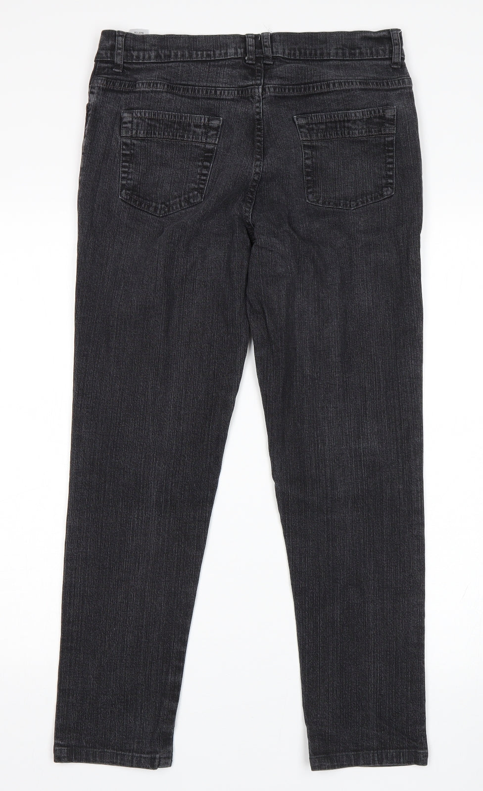 M&S Womens Grey   Skinny Jeans Size 12 L26 in
