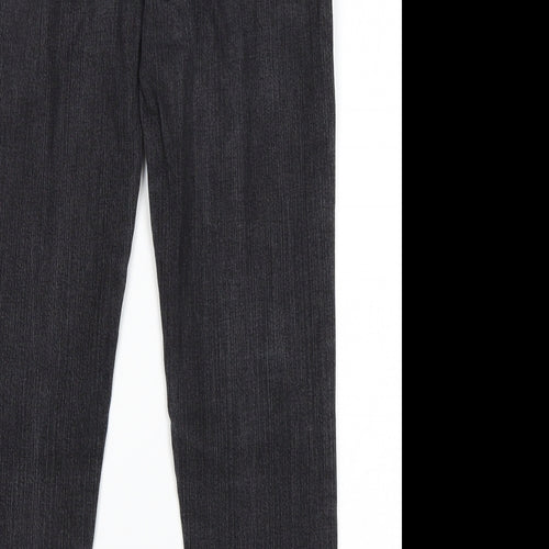 M&S Womens Grey   Skinny Jeans Size 12 L26 in