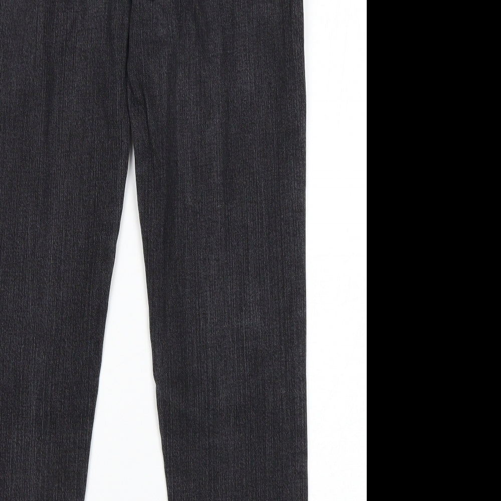 M&S Womens Grey   Skinny Jeans Size 12 L26 in