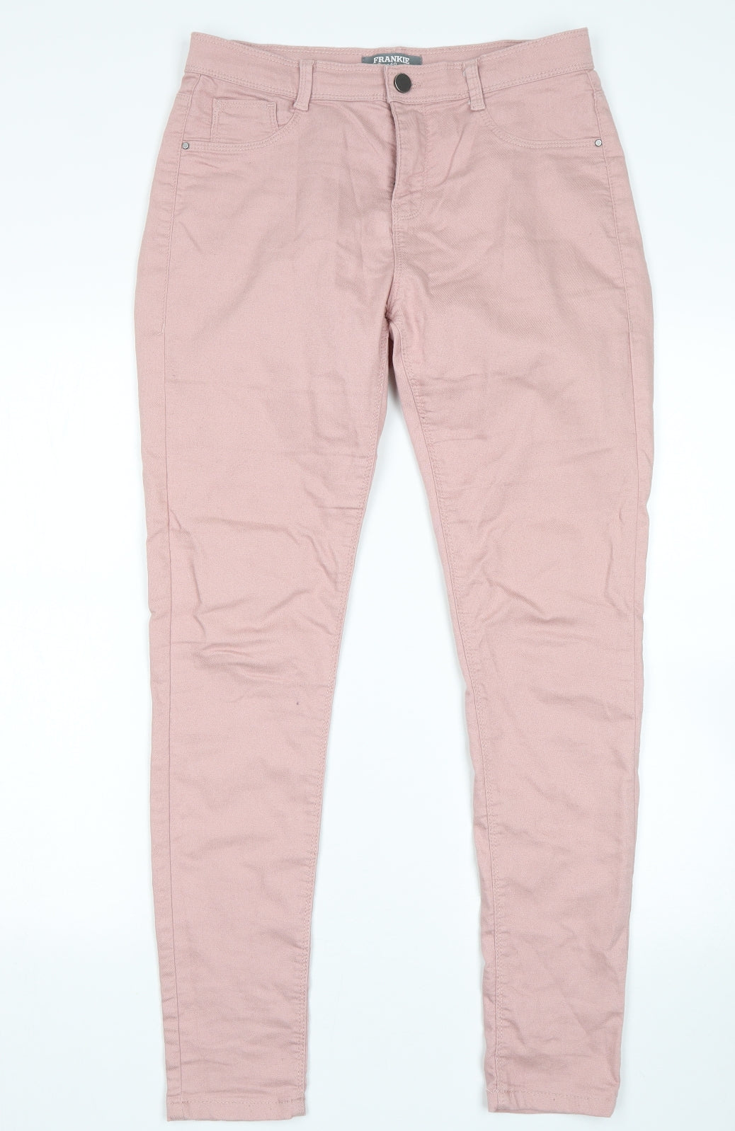 Dorothy Perkins Womens Pink   Skinny Jeans Size 12 L29 in