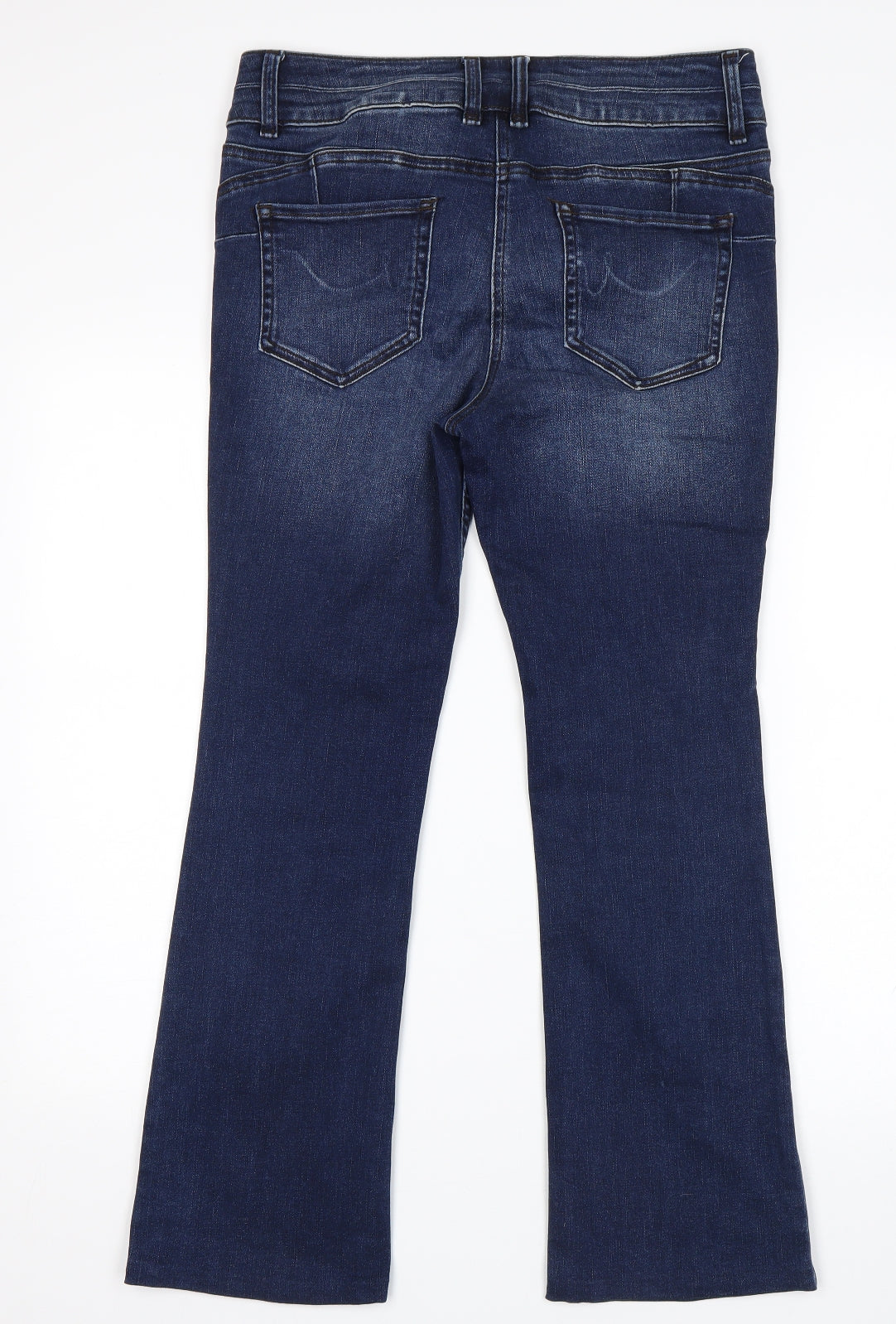 NEXT Womens Blue   Bootcut Jeans Size 12 L27 in