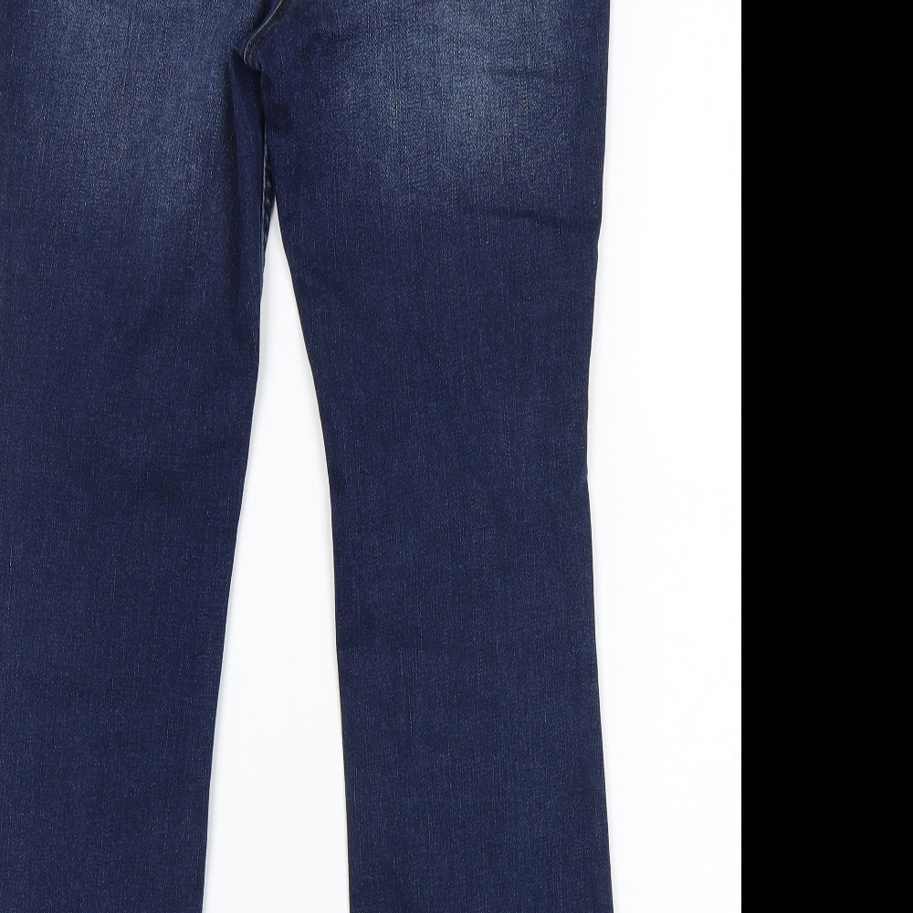 NEXT Womens Blue   Bootcut Jeans Size 12 L27 in