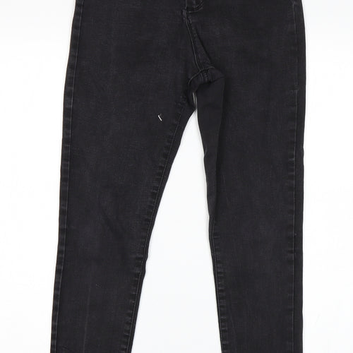 Denim Co Womens Black   Skinny Jeans Size 14 L28 in