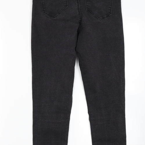 Denim Co Womens Black   Skinny Jeans Size 14 L28 in