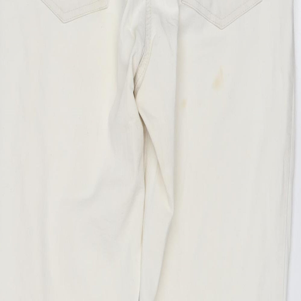 Edition  Womens White   Bootcut Jeans Size 34 in L32 in