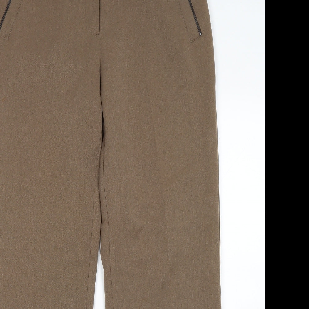 BHS Womens Brown   Trousers  Size 12 L30 in