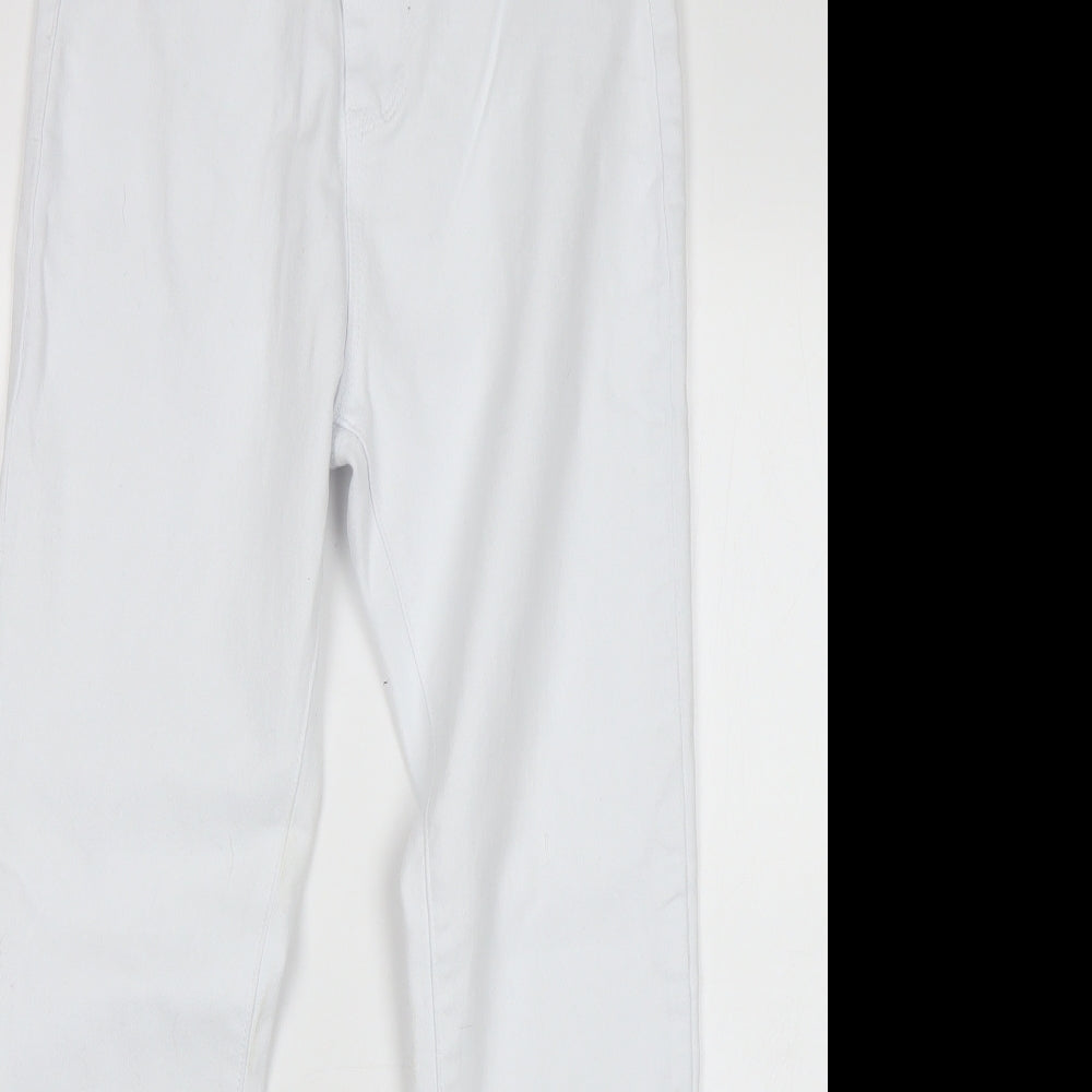 SheIn Womens White   Skinny Jeans Size 6 L27 in