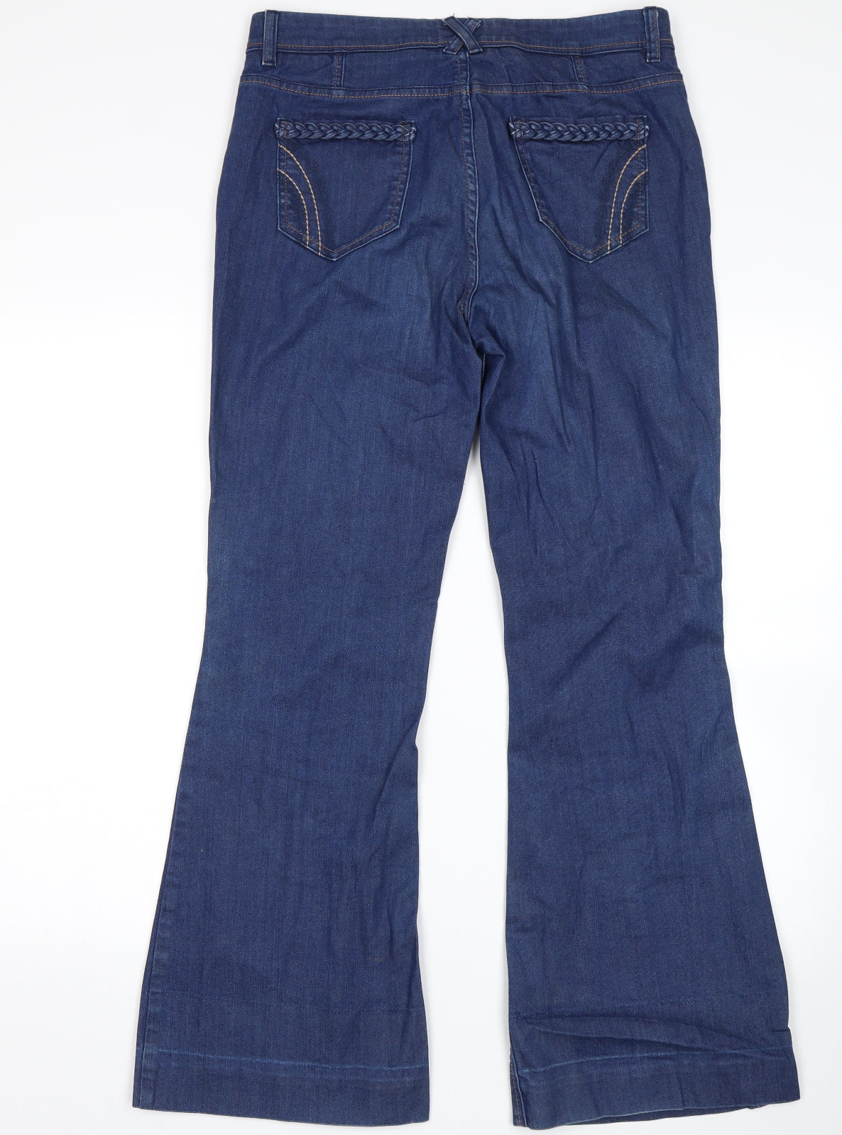 Per Una Womens Blue   Bootcut Jeans Size 12 L29 in