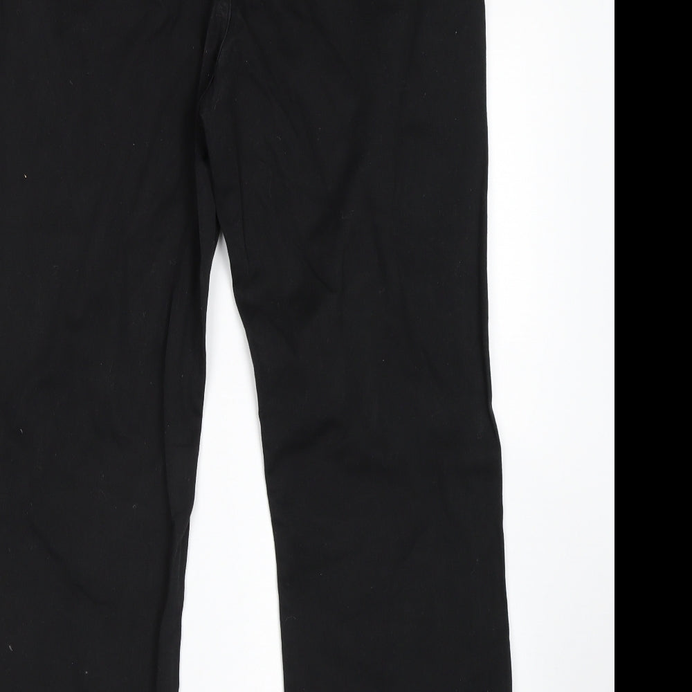 Per Una  Womens Black   Cropped Jeans Size 14 L26 in