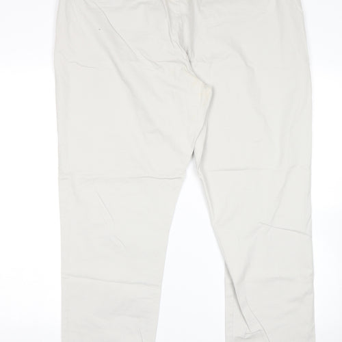 BM Womens Beige   Chino Trousers Size 18 L28 in