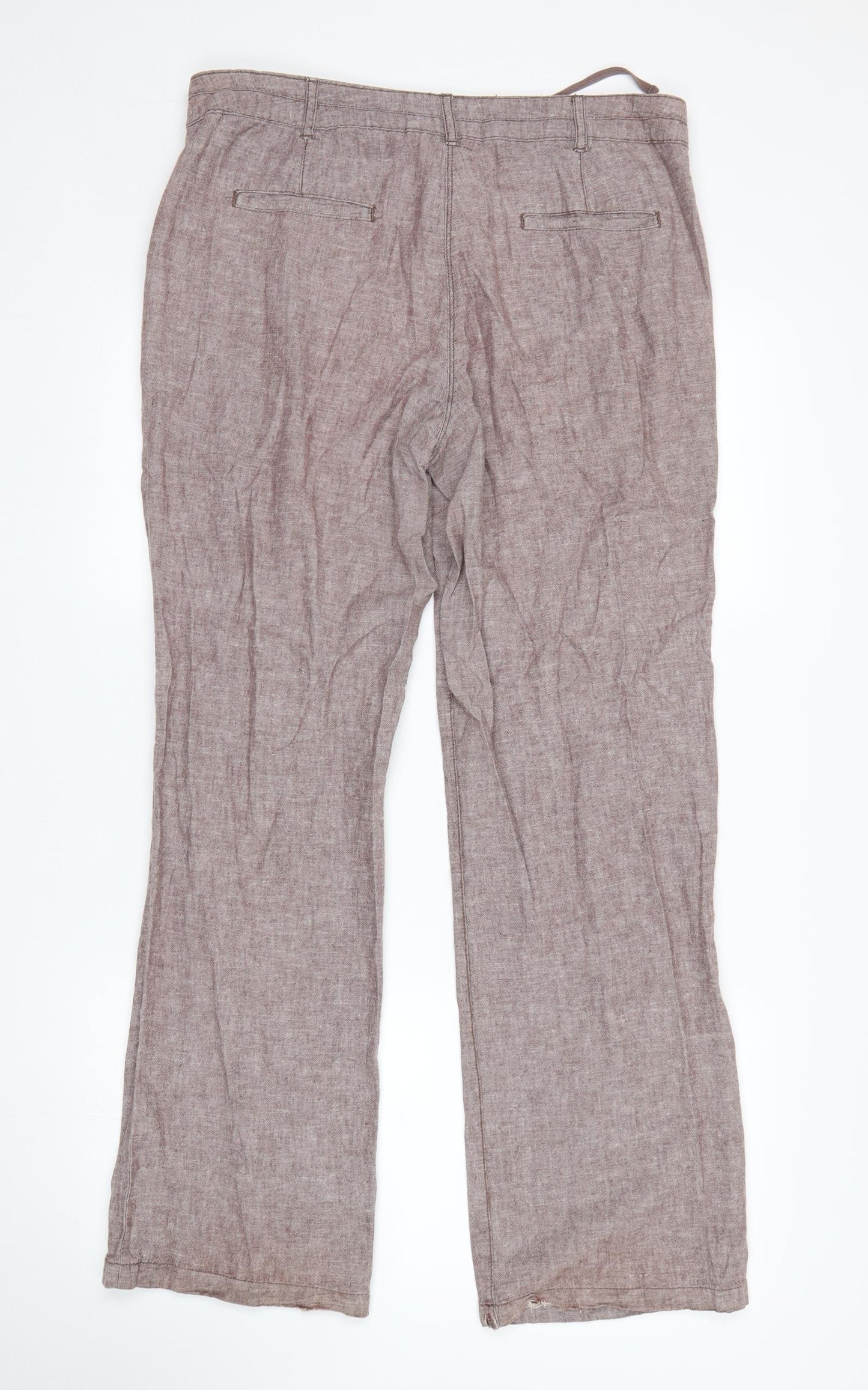 Mantaray Womens Brown   Trousers  Size 14 L30 in