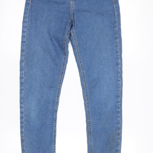 Topshop Womens Blue   Skinny Jeans Size 28 L34 in