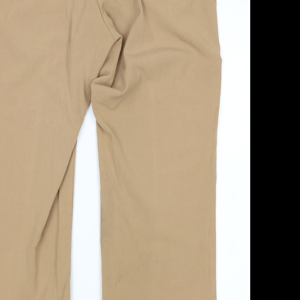 Ymore Womens Beige   Trousers  Size 18 L28 in