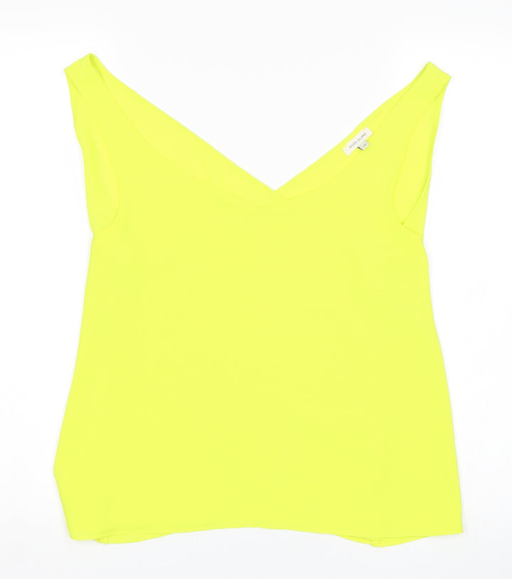 River Island Womens Green   Basic Tank Size 12