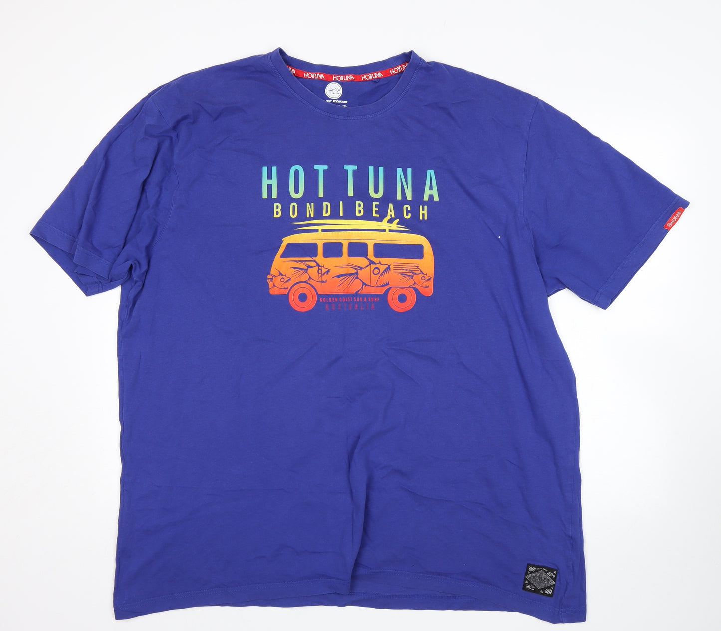 Hot Tuna Mens Blue    T-Shirt Size 3XL