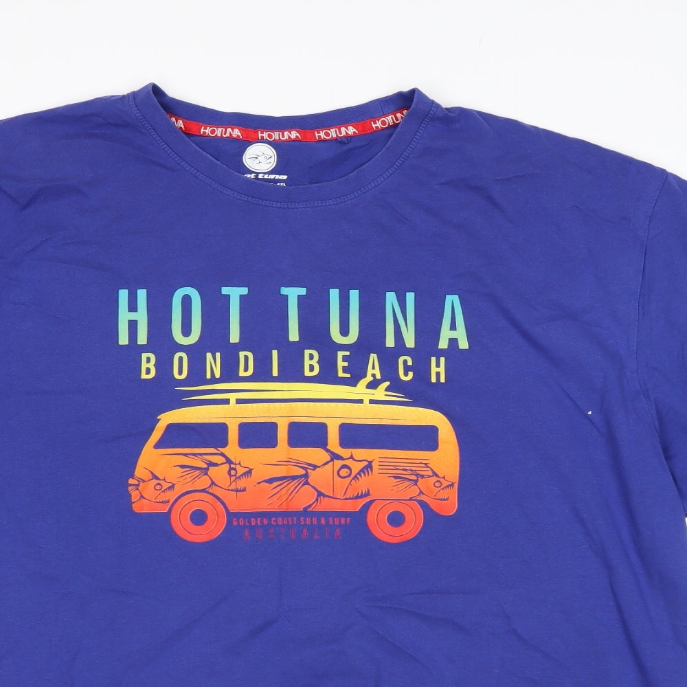 Hot Tuna Mens Blue    T-Shirt Size 3XL