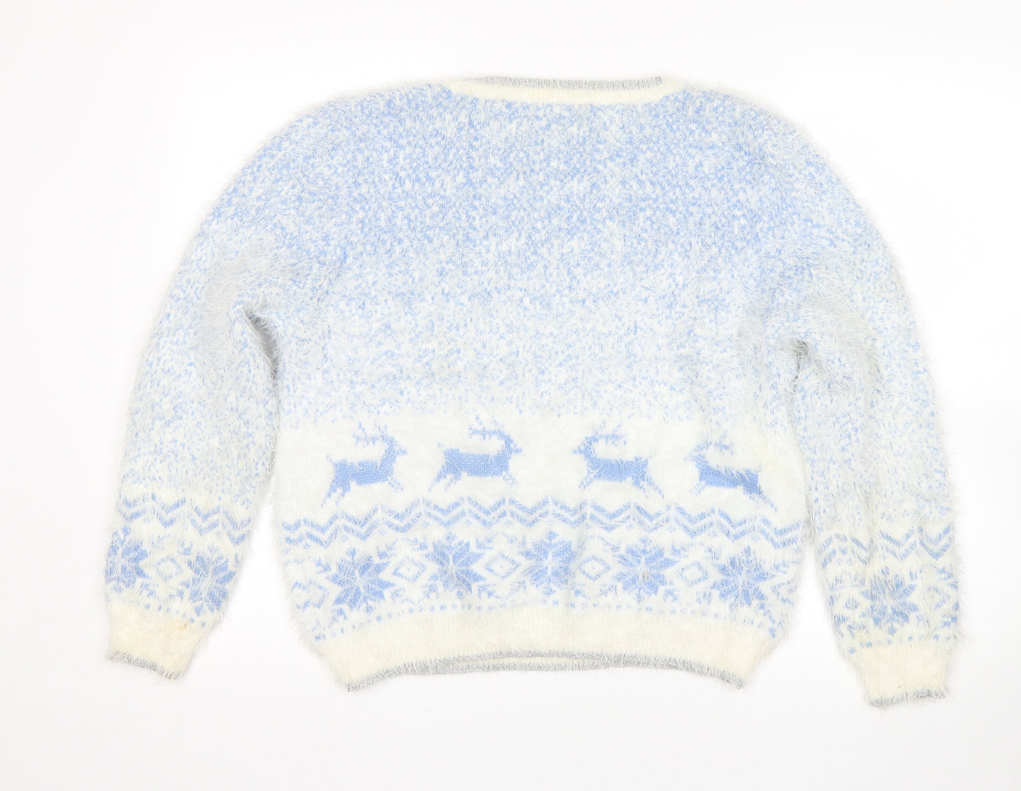 New Look Womens Blue   Pullover Jumper Size 14