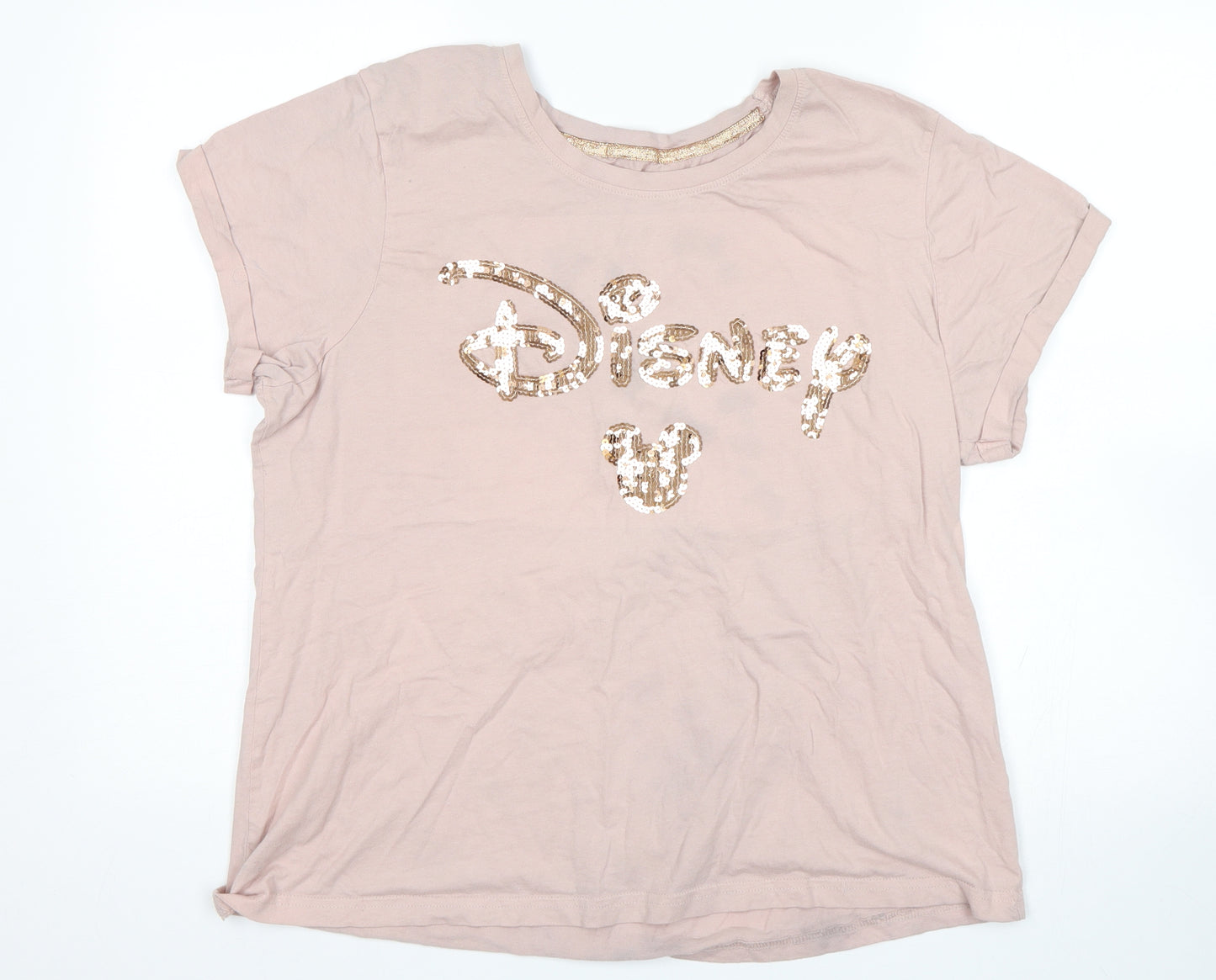 Love o Lounge Womens Pink   Top Pyjama Top Size XL  - Disney