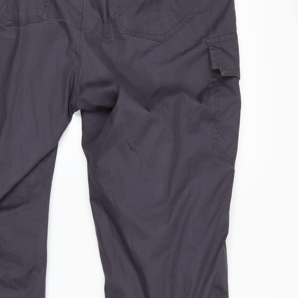 Regatta Mens Grey   Rain Trousers Trousers Size 36 L30 in