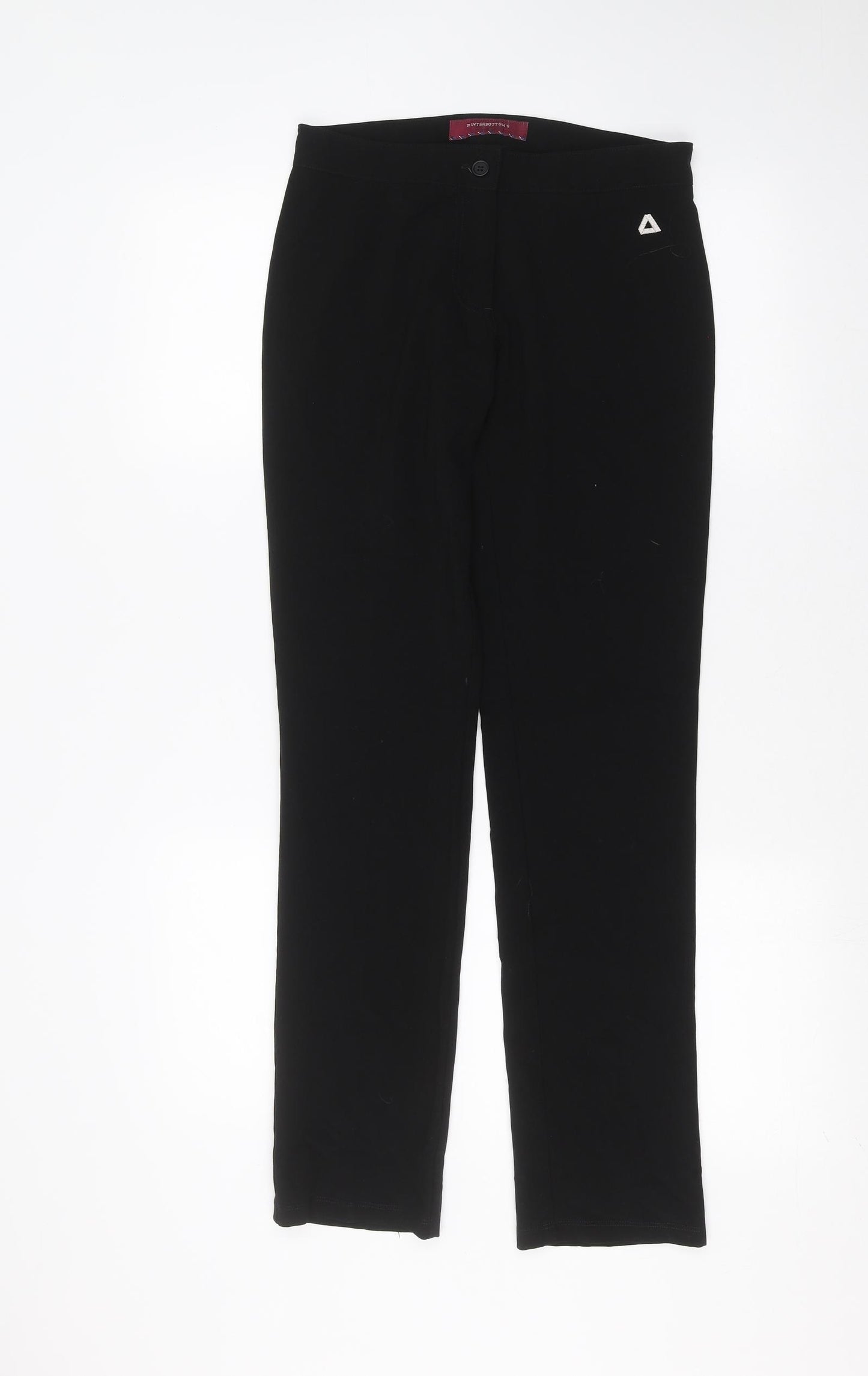 Winterbottom Womens Black   Trousers  Size 24 in L30 in