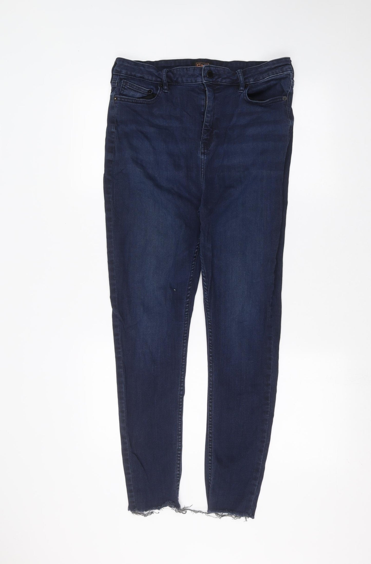 F&F Womens Blue   Skinny Jeans Size 16 L26 in