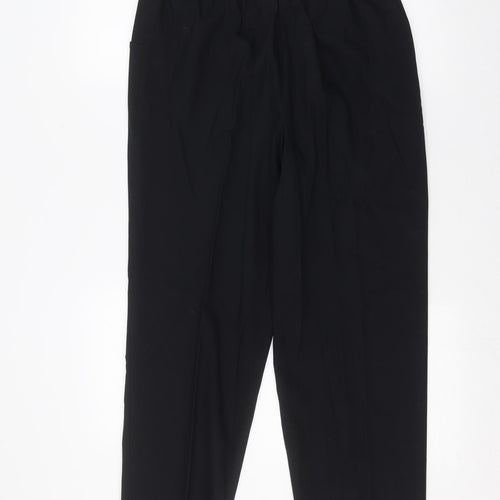 Preworn Womens Black   Trousers  Size 16 L25 in