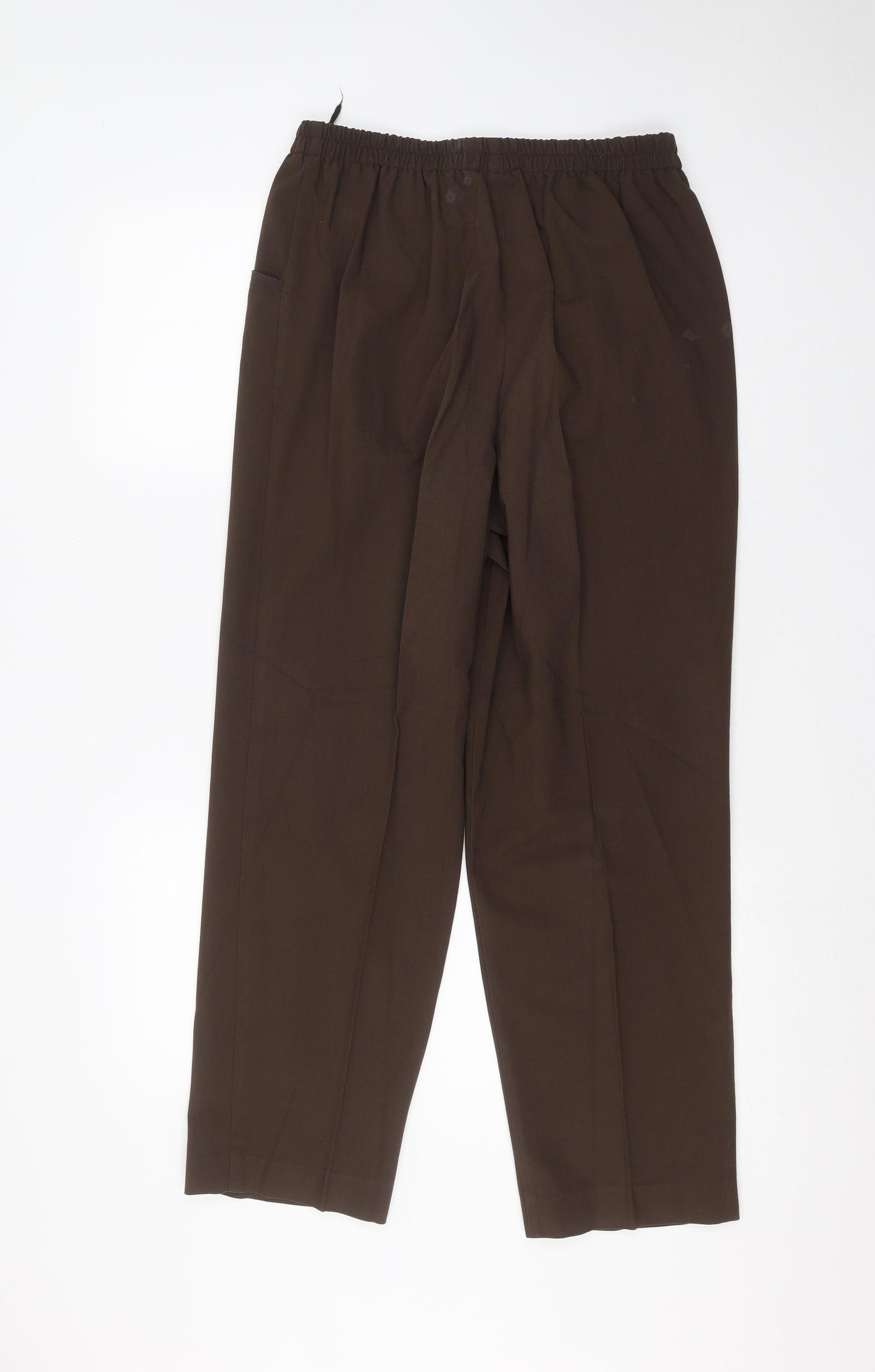 Preworn Womens Brown   Trousers  Size 16 L25 in